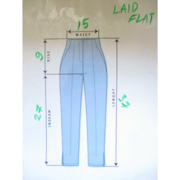 Department Five Cargo Pants Y2K Back Zip Multi-Pocket Army Olive Sz 27 - Picture 7 of 8